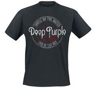 CID Deep Purple - Fire in The Black Sky Men's T-Shirt