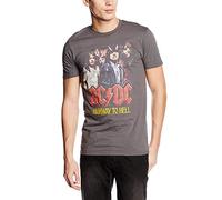 CID Men's Ac/Dc - H2H Photo T - Shirts, Grey, XX-Large