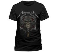 CID Men's Metallica-Viking T-Shirt, Black, XX-Large