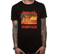 CID Men's Metallica-Whiplash T-Shirt, Black, Medium