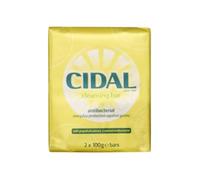 CIDAL Antibacterial Soap with Grapefruit Extract - 2 x 100g Bars