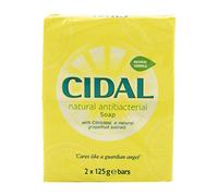 Cidal Natural Antibacterial Soap Twin Pack 125g.