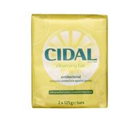 Cidal Natural Antibacterial Soap TWIN PACK 125g
