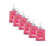 CIDAL Pink Grapefruit Handwash, antibacterial, uplifting fresh grapefruit scent 250ml x 6 pack