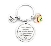 Cidenbio Leaving Gifts for Colleagues Keyring Easter Gifts for Work Colleagues Thank You Gifts for Colleagues Chance Made Us Colleagues Gifts Retirement Gifts Leaving Gifts for Birthday Secret Santa