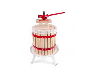 Cider press, apple press, fruit press - wooden basket 12 L