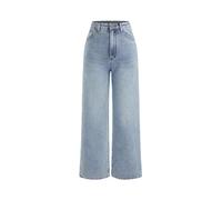 CIDER Wide Leg Jeans for Women Straight Leg Denim Pants Mid Waist Solid Jeans Trendy Womens Jeans Fashion