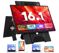 CIDETTY - Portable Laptop Screen Extender, 16.1" FHD 1200P Monitor