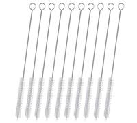 CIDYAUST Long Straw Cleaner Brush Extend 10 inch, Extra Wide 10mm diam Straw Bru