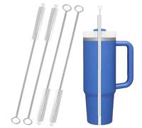 CIDYAUST Straw Cleaner Brush for Stanley Cup,10 inch Straw Brush for 40oz 30oz 20 oz Stanley Mugs,Stanley Straw Cleaner for Various Straws,Baby Bottles,Water Bottles and Hummingbird Feeders(4Pack).