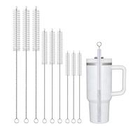 CIDYAUST Straw Cleaner Brush Set, (Pack 9) for Baby Bottles & Stanley Cups