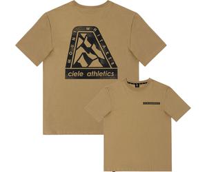 Ciele - Trail running/trail T-shirt made from recycled cotton - U ORTShirt Run Mountains Canvas for Men - Size M - Brown Brown M