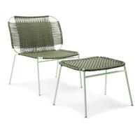 Cielo Footstool Footstool Outdoor ames Olive green - Pastel green - 4260663851401