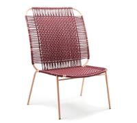 Cielo Lounge Chair High Lounge Chair High Outdoor ames Red - Pink sand - 4260229541494