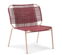 Cielo Lounge Chair low Lounge Chair low Outdoor ames Red - Pink sand - 4260229541555