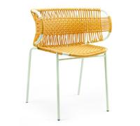 Cielo Stacking Armchair Stackable Armchair Outdoor ames Olive green - Pastel green - 4260229541067