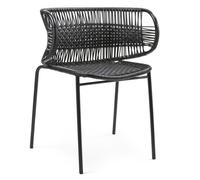 Cielo Stacking Armchair Stackable Armchair Outdoor ames Black - Black - 4260229541050