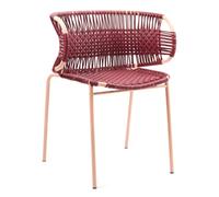 Cielo Stacking Armchair Stackable Armchair Outdoor ames Red - Pink sand - 4260229541074