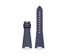 CIEMJSYNF 27 * 12mm 1853 PRX T137 watch strap Compatible With Tissot men 40mm .407/T137.417 raised plain/bamboo/lychee pattern watchband(B-Blue-No Clasp)