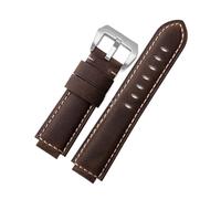 CIEMJSYNF Blue Vintage Frosted Watch Strap Compatible With Casio 5579 EFB-680 Edifice Gradient Bracelet Chain Watchband Khaki Army Green(Dark brown,14mm)