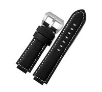 CIEMJSYNF Blue Vintage Frosted Watch Strap Compatible With Casio 5579 EFB-680 Edifice Gradient Bracelet Chain Watchband Khaki Army Green(Black,12mm)