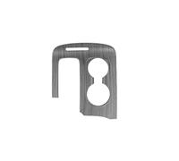 CIEMJSYNF Car Center Console Cover Gear Shift Central Water Cup Storage Box Trim Compatible With 7-seater/9-seat Hyundai Palisade LX3 2026 LHD(9-Seater Wood)