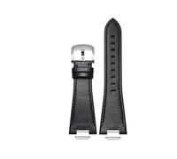 CIEMJSYNF Compatible With 1853 Tissot PRX Super Player Watch Band Raised Mouth T137407A T137410A Quick Release Leather Strap Men T137 Watchband 12mm(A black)