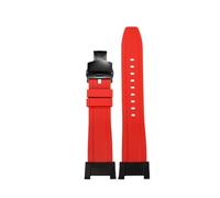 CIEMJSYNF Compatible With Casio Big Mud King Third Generation GWG-B1000 GWG B1000 Series Modified Sports Rubber Watch Strap Wristband With Tools(Red-black B)
