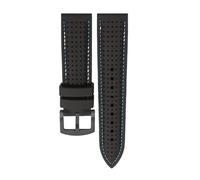 CIEMJSYNF Compatible With Casio Mdv-106 107 Mtp-1374 1375 EFR-516 EQB-500 EQB800 Silicone Wrist Strap Rubber Watchband Men Accessories(Black blue black,22mm)