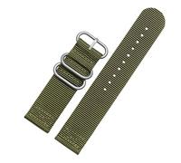 CIEMJSYNF Compatible With DIESEL Seven Fridays T2 S2 M2/M3 P2B/p1 Nylon Watch Strap Man 28m Black Army Green Waterproof Ventilate Watchband(Army Green Silver A)