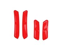 CIEMJSYNF Compatible With Hyundai Tucson NX4/ NX4 N Line 2022-2026 Car Auto Styling Fender Leaf Decorative Wheels Decoration Cover Accessories(NX4 For Red)
