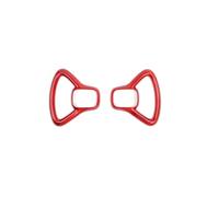 CIEMJSYNF Compatible With Kia Soul 2020-2025 Accessories Car Dashboard Front Both Side Air Vent Outlet Cover Stripe Trim Interior Parts LHD(LHD For Red)