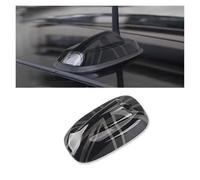 CIEMJSYNF Compatible With Mini Cooper S JCW F65 F66 Accessories Car Antenna Base Decorative Shell Cover UK Flag Housing ABS Antenna Decoration Sticker(Dark Jack)