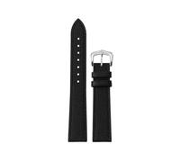CIEMJSYNF Cowhide Watch Strap Compatible With Cartier SOLO London e 14 16 18 20mm Black Brown White Gray Men Women's Watchband Quick Release(Black-S pin,16mm)