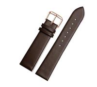 CIEMJSYNF Leather Watch Strap Compatible With Casio 3744 MTP Strap MTP-M305 1183 V006 V001 Square Moon Leather Strap 20mm Black Brown Tool(Brown rose gold)