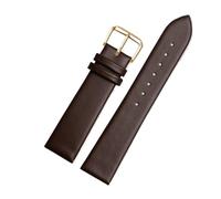 CIEMJSYNF Leather Watch Strap Compatible With Casio 3744 MTP Strap MTP-M305 1183 V006 V001 Square Moon Leather Strap 20mm Black Brown Tool(Brown gold)
