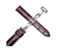 CIEMJSYNF Leather Watch Strap Compatible With Tissot - Fits T41 Le Locle, De Luca, Elegant Series Men's Watches, Sizes 18mm/19mm/2(Light brown,21mm)