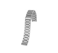 CIEMJSYNF Matte Stainless Steel Watch Strap Compatible With TimexT 49905 T49963 Bracelet For Men 20mm 22mm Accessories Watchband(54 silver,22mm)