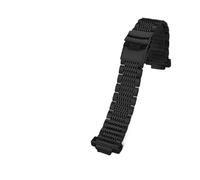 CIEMJSYNF Modified Stainless Steel Watch Band Strap Compatible With Casio GA-100/110/120 GM-110/700 GA-700 DW-5600 Modified Metal Bracelet Men(C black)