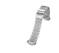 CIEMJSYNF Modified Stainless Steel Watch Band Strap Compatible With Casio GA-100/110/120 GM-110/700 GA-700 DW-5600 Modified Metal Bracelet Men(C silvery)