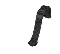 CIEMJSYNF Modified Stainless Steel Watch Band Strap Compatible With Casio GA-100/110/120 GM-110/700 GA-700 DW-5600 Modified Metal Bracelet Men(B black)