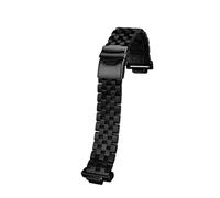 CIEMJSYNF Modified Stainless Steel Watch Band Strap Compatible With Casio GBX-100 GBA-800 GMA-B800 810 GBD-800 GA-800 Metal Bracelet Black(3124-black)