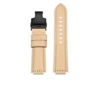 CIEMJSYNF Modified Watch Straps Compatible With Casio ECB-10YD/EFB-680/GST-B400/B200 Convex Suede Leather Strap 24x12 24x14mm Men's Bracelet