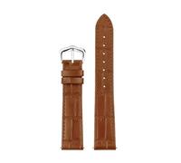 CIEMJSYNF Replacement Quick Release Leather Strap Compatible With Cartier Dumont London Santos De Cartier Cle Women's Cowhide Watch Band(B-brown-steel,15mm)