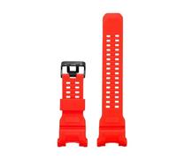 CIEMJSYNF Replacement Strap Compatible With Casio GPR-H1000 Maoren The Third Generation Men's Sport Waterproof Bracelet Rubber Watchband(Red-black)