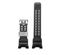 CIEMJSYNF Replacement Strap Compatible With Casio GPR-H1000 Maoren The Third Generation Men's Sport Waterproof Bracelet Rubber Watchband(B-black-silver)