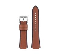 CIEMJSYNF Retro Leather Strap Compatible With Casio AE-1200WH A158W/A168/A159/A169/F91w Ae1200 Soft Cowhide Watch Band Mens Replacement Wristband(Black Gray)