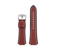 CIEMJSYNF Retro Leather Strap Compatible With Casio AE-1200WH A158W/A168/A159/A169/F91w Ae1200 Soft Cowhide Watch Band Mens Replacement Wristband(Smokey Mauve)