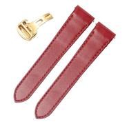 CIEMJSYNF Smooth Cowhide Leather Watch Strap Compatible With Cartier Santos WSSA0010 19MM 21MM Quick Release Brown Blue Replacement Watchband(Smokey Mauve,19mm)