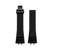 CIEMJSYNF Soft Rubber Watchband Compatible With Casio GM-B2100 GMC-B2100 Strap Men's Waterproof Black Blue Bracelet GMB2100 Watch Accessories(Black black)